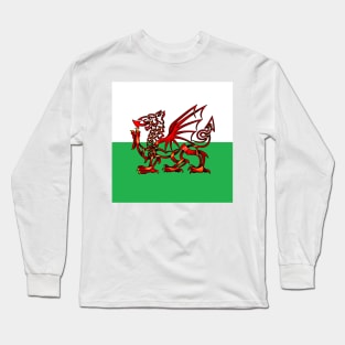 Welsh Dragon Long Sleeve T-Shirt